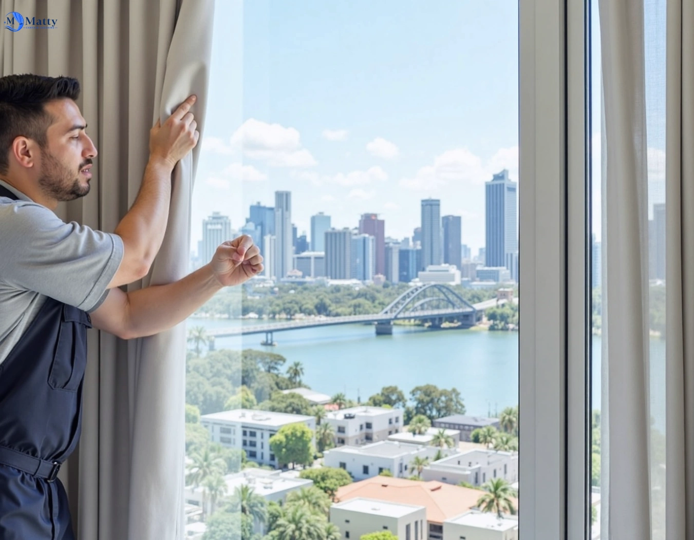 Professional curtain steam cleaning service collaroy-nsw QLD by Matty Curtain Cleaning