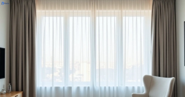 Freshly steam cleaned curtains in collaroy-nsw QLD